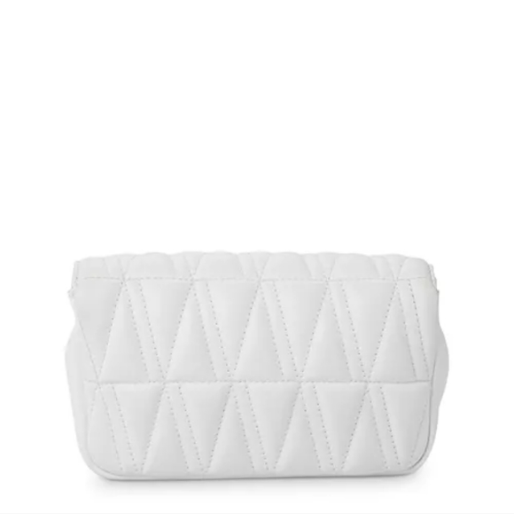 NWT Authentic VERSACE Virtus Quilted Medallion Shoulder Bag White BRAND NEW!!! - Picture 11 of 17